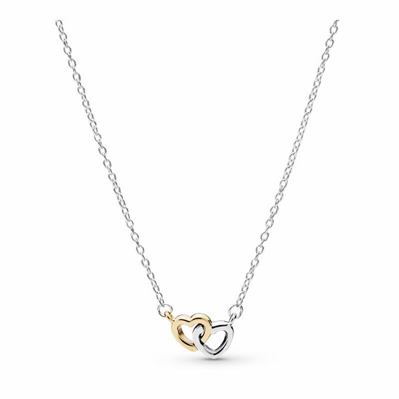 Pandora Australia United in Love Necklace - Two Tone | HNJQIB093